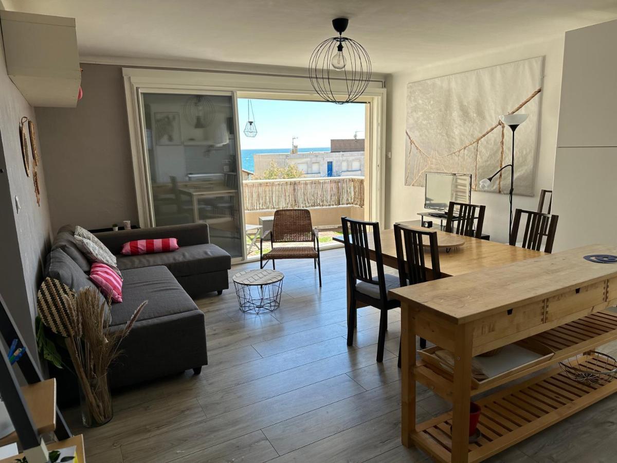 Appartement De L'Oursiniere 4/6 Pers Vue Mer パラヴァ・レ・フロ エクステリア 写真